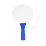 Strandtennis-Set mit 2 Holzschlägern und 1 Ball farbe rot zweite Detailansicht