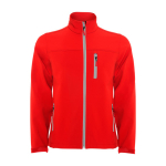 Softshell-Jacke mit Elastan 300 g/m2 Roly Direct Antartida farbe rot zweite Ansicht
