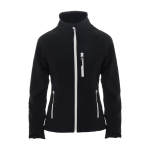 Softshell-Jacke mit Elastan für Damen 300 g/m2 Roly Direct Antartida farbe schwarz zweite Ansicht