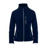 Softshell-Jacke mit Elastan für Damen 300 g/m2 Roly Direct Antartida farbe marineblau zweite Ansicht