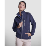 Softshell-Jacke mit Elastan für Damen 300 g/m2 Roly Direct Antartida farbe marineblau erste Gebrauchsansicht