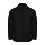 Softshell-Jacke mit Elastan, 2-lagig 300 g/m2 Roly Direct Nebraska farbe schwarz zweite Ansicht