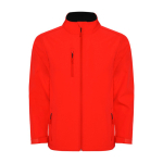 Softshell-Jacke mit Elastan, 2-lagig 300 g/m2 Roly Direct Nebraska farbe rot zweite Ansicht