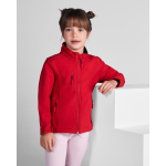 Softshell-Jacke mit Elastan, 2-lagig 300 g/m2 Roly Direct Nebraska farbe rot zweite Gebrauchsansicht