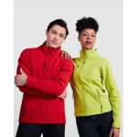 Softshell-Jacke mit Elastan, 2-lagig 300 g/m2 Roly Direct Nebraska farbe rot dritte Gebrauchsansicht