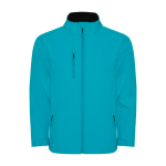 Softshell-Jacke mit Elastan, 2-lagig 300 g/m2 Roly Direct Nebraska farbe lagunenblau zweite Ansicht