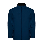 Softshell-Jacke mit Elastan, 2-lagig 300 g/m2 Roly Direct Nebraska farbe marineblau zweite Ansicht