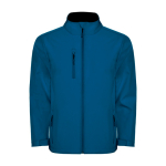 Softshell-Jacke mit Elastan, 2-lagig 300 g/m2 Roly Direct Nebraska farbe dunkelblau zweite Ansicht