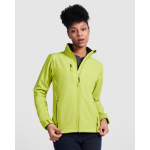 Softshell-Jacke mit Elastan für Damen 300 g/m2 Roly Direct Nebraska farbe lindgrün erste Gebrauchsansicht
