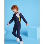 Sportjacke mit Frontreißverschluss 240 g/m2 Roly Direct Leros farbe gelb zweite Gebrauchsansicht