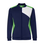 Sportjacke mit Frontreißverschluss 240 g/m2 Roly Direct Leros farbe grün zweite Ansicht