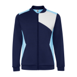 Sportjacke mit Frontreißverschluss 240 g/m2 Roly Direct Leros farbe hellblau zweite Ansicht