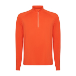 Sweatshirt aus recyceltem Polyester 200 g/m2 Roly Direct Estambul farbe dunkelorange zweite Ansicht