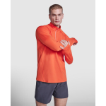 Sweatshirt aus recyceltem Polyester 200 g/m2 Roly Direct Estambul farbe dunkelorange sechste Gebrauchsansicht
