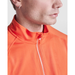 Sweatshirt aus recyceltem Polyester 200 g/m2 Roly Direct Estambul farbe dunkelorange erste Detailansicht