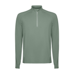 Sweatshirt aus recyceltem Polyester 200 g/m2 Roly Direct Estambul farbe olivgrün zweite Ansicht