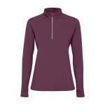 Nachhaltiges Damen-Sweatshirt 200 g/m2 Roly Direct Estambul farbe bordeaux zweite Ansicht