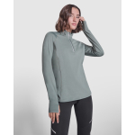 Nachhaltiges Damen-Sweatshirt 200 g/m2 Roly Direct Estambul farbe olivgrün erste Gebrauchsansicht