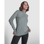 Nachhaltiges Damen-Sweatshirt 200 g/m2 Roly Direct Estambul farbe olivgrün vierte Gebrauchsansicht