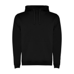 Sweatshirt aus Baumwolle und Polyester 280 g/m2 Roly Direct Urban farbe schwarz zweite Ansicht