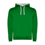 Sweatshirt aus Baumwolle und Polyester 280 g/m2 Roly Direct Urban farbe grün zweite Ansicht