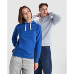 Sweatshirt aus Baumwolle und Polyester 280 g/m² Roly Direct Urban farbe verwaschenes blau zweite Detailansicht