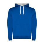 Sweatshirt aus Baumwolle und Polyester 280 g/m2 Roly Direct Urban farbe bondi blau zweite Ansicht
