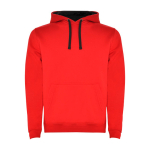 Sweatshirt aus Baumwolle und Polyester 280 g/m2 Roly Direct Urban farbe dunkelrot zweite Ansicht