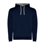 Sweatshirt aus Baumwolle und Polyester 280 g/m2 Roly Direct Urban farbe dunkelblau zweite Ansicht
