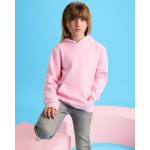 Sweatshirt aus Baumwolle und Polyester 280 g/m² Roly Direct Urban farbe hellrosa zweite Gebrauchsansicht