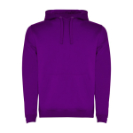 Sweatshirt aus Baumwolle und Polyester 280 g/m2 Roly Direct Urban farbe purpurfarben zweite Ansicht
