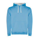 Sweatshirt aus Baumwolle und Polyester 280 g/m2 Roly Direct Urban farbe pastellblau zweite Ansicht