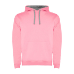 Sweatshirt aus Baumwolle und Polyester 280 g/m2 Roly Direct Urban farbe pastellrose zweite Ansicht