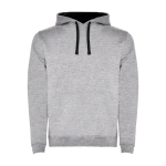 Sweatshirt aus Baumwolle und Polyester 280 g/m2 Roly Direct Urban farbe aschgrau zweite Ansicht