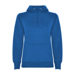 Slim Fit Sweatshirt für Damen aus Baumwolle 280 g/m2 Roly Direct Urban farbe köngisblau zweite Ansicht