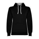 Slim Fit Sweatshirt für Damen aus Baumwolle 280 g/m2 Roly Direct Urban farbe hellgrau zweite Ansicht