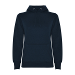 Slim Fit Sweatshirt für Damen aus Baumwolle 280 g/m2 Roly Direct Urban farbe marineblau zweite Ansicht