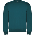 Pullover aus Baumwolle mit Rippbündchen 280 g/m² Roly Direct Clasica farbe bondi blau erste Gebrauchsansicht