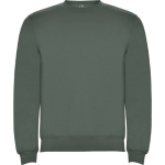 Pullover aus Baumwolle mit Rippbündchen 280 g/m² Roly Direct Clasica farbe olivgrün erste Gebrauchsansicht