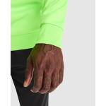 Polyester-Sweatshirt mit Reißverschluss, 200 g/m², Roly Epiro Direct farbe neongrün zweite Detailansicht