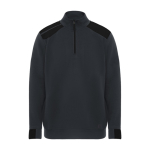 Arbeits-Pullover aus Baumwolle und Polyester 280 g/m2 Roly Maverick farbe schwarz zweite Ansicht