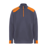 Arbeits-Pullover aus Baumwolle und Polyester 280 g/m2 Roly Maverick farbe orange zweite Ansicht