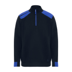 Arbeits-Pullover aus Baumwolle und Polyester 280 g/m2 Roly Maverick farbe köngisblau zweite Ansicht