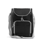 Kühltasche aus Polyester mit isoliertem Hauptfach für 15L farbe schwarz zweite Ansicht