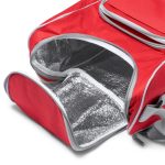 Kühltasche aus Polyester mit isoliertem Hauptfach für 15L farbe rot erste Detailansicht