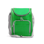 Kühltasche aus Polyester mit isoliertem Hauptfach für 15L farbe grün zweite Ansicht