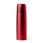 Thermoskanne aus Edelstahl mit glänzendem Finish 500 ml farbe rot zweite Ansicht