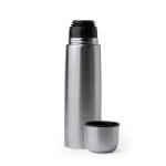 Thermoskanne aus Edelstahl mit glänzendem Finish 500 ml farbe silber erste Detailansicht