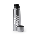 Thermoskanne aus Edelstahl mit glänzendem Finish 500 ml farbe silber dritte Detailansicht