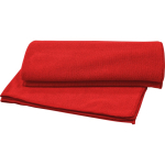 Bade- und Strandtuch aus Polyester und Polyamid 280 g/m2 farbe rot zweite Ansicht